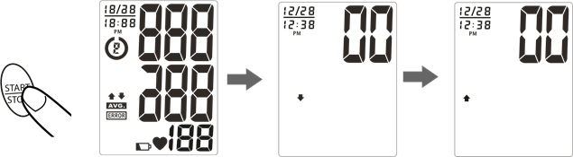 HoMedics - Leader LDRBPS-060 - Өлшеу тәртібі Өлшеу тәртібі