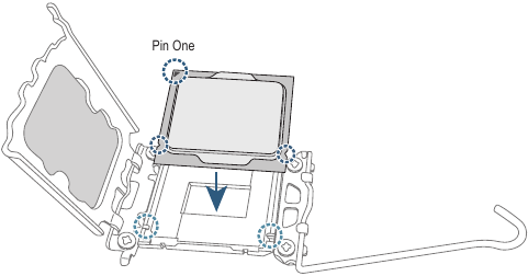Gigabyte - Z890 GAMING X WIFI7 - Εγκατάσταση της CPU - Βήμα 2 Εγκατάσταση της CPU - Βήμα 2