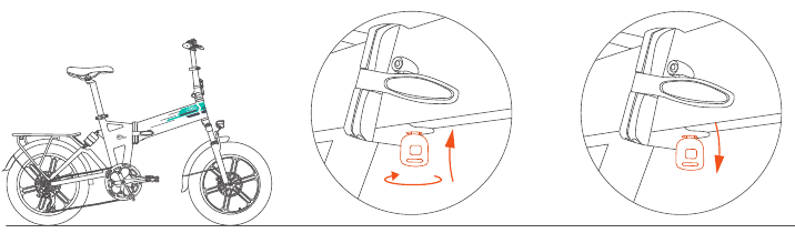 Fiido - M1 PRO - Pengisian daya baterai pembongkaran - Langkah 1 Pengisian daya baterai pembongkaran - Langkah 1