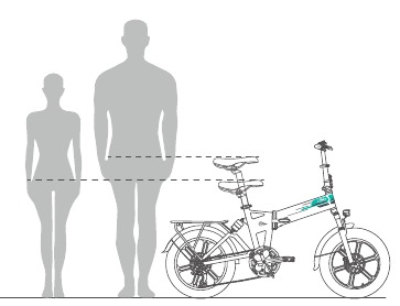 Fiido - M1 PRO - Pasang tiang sadel - Langkah 2 Pasang tiang sadel - Langkah 2