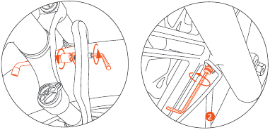 FIIDO - T1 Pro - Memasang Spatbor - Langkah 2 Memasang Spatbor - Langkah 2