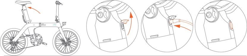 FIIDO - D11 - Instruksi pengisian daya - Pengisian daya Instruksi pengisian daya - Pengisian daya