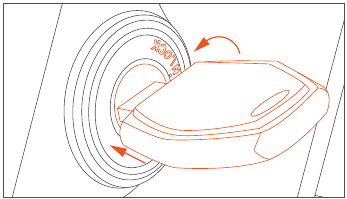 FIIDO - L3 - Cara mengeluarkan baterai - Langkah 1 Cara mengeluarkan baterai - Langkah 1