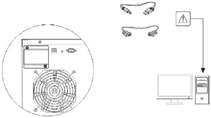 Eaton - Série 9E - Configuração - Etapa 1 - Portas de comunicação Configuração - Etapa 1 - Portas de comunicação