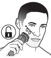 Ikona za izklop potovalne ključavnice