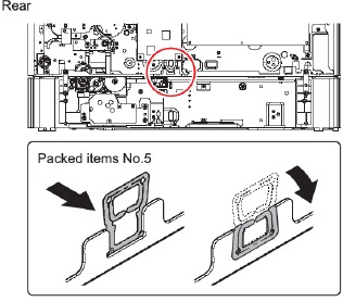 Sharp - BP-20M22 - BP-CS11/BP-DE11 - Installation - Step 8 BP-CS11/BP-DE11 - Installation - Step 8