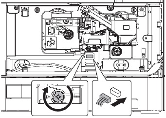 Sharp - BP-20M22 - MAIN UNIT - Installation - Step 10 MAIN UNIT - Installation - Step 10