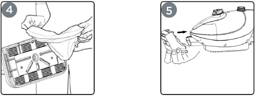 POLTI - Vaporetto SV240 - BUG 'SHVABRASIDAN FOYDALANISH UCHUN TAYYORGARLIK - 2-qadam BUG 'SHVABRASIDAN FOYDALANISH UCHUN TAYYORGARLIK - 2-qadam