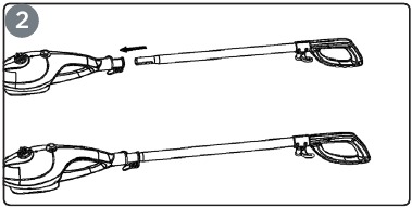 POLTI - Vaporetto SV240 - BUG 'SHVABRASIDAN FOYDALANISH UCHUN TAYYORGARLIK - 3-qadam BUG 'SHVABRASIDAN FOYDALANISH UCHUN TAYYORGARLIK - 3-qadam