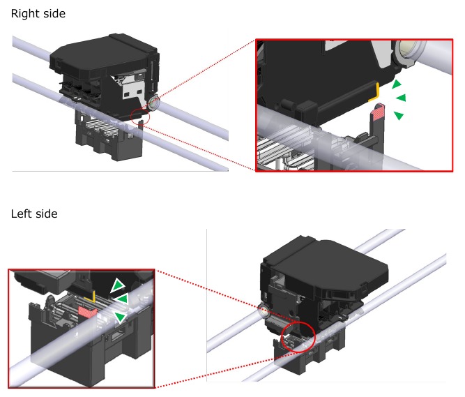 Ricoh - Ri 1000 - Nozzle Strong Maintenance - Step 15 Nozzle Strong Maintenance - Step 15