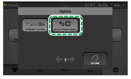 Ricoh - Ri 1000 - Nozzle Strong Maintenance - Step 3 Nozzle Strong Maintenance - Step 3