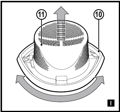 Black & Decker - NVC115JL - Tyhjentäminen ja puhdistus – Esisuodatin Tyhjentäminen ja puhdistus – Esisuodatin