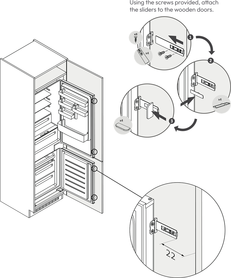 Candy - Fresco - Aplicação do deslizador Aplicação do deslizador