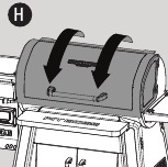 Ko se močan, beli dim razprši, je cikel zagona končan. Zaprite pokrov žara.