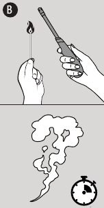 Prižiganje peletov na odprtem koncu Dimne cevi Pit Boss