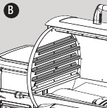 Optimalna prilagodljivost višine z nosilci rešetke.