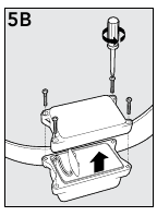 Снятие крышки батарейного отсека