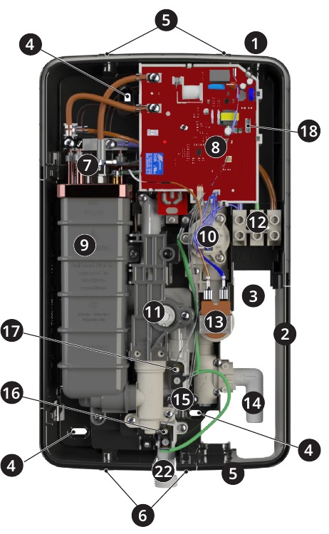 Triton - ENlight 9.5kW - COMPONENTES PRINCIPAIS - Parte 1 COMPONENTES PRINCIPAIS - Parte 1