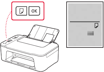 Canon - PIXMA TS3400 Series - Legge i papir - Trinn 3 Legge i papir - Trinn 3