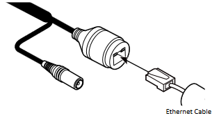 wavestore - Vision WV-CT-4F - Cabling - Using a PoE-Enabled Switch Kabling - Brug af en PoE-aktiveret switch