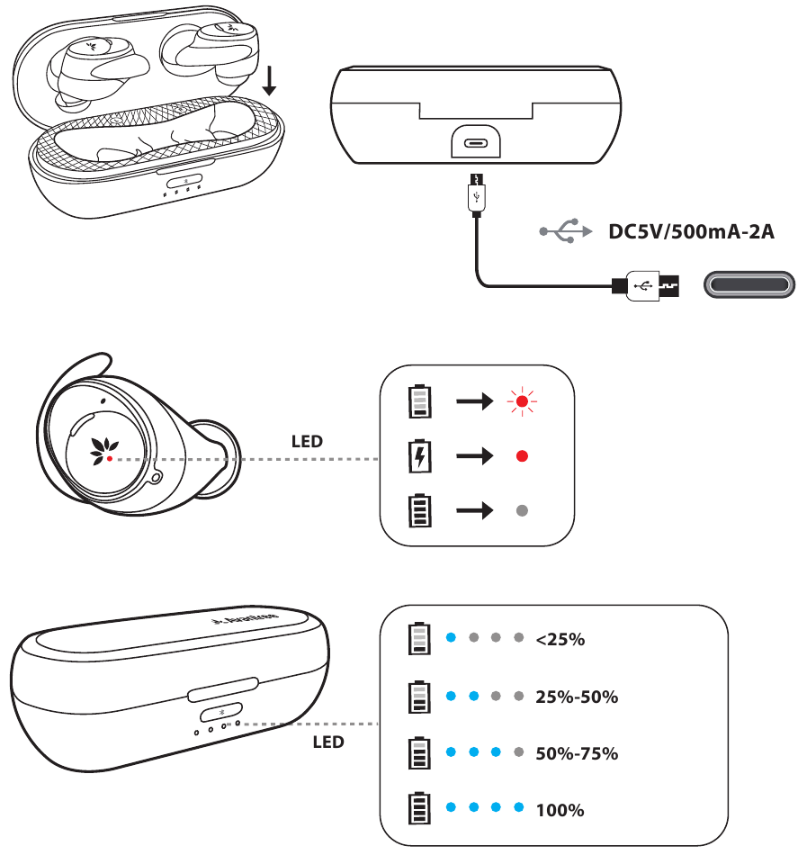 Avantree - Ace 130 - Încărcare Încărcare