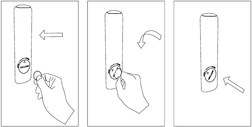 muse - M-630 BT - Puldipuldi patarei vahetamine Puldipuldi patarei vahetamine