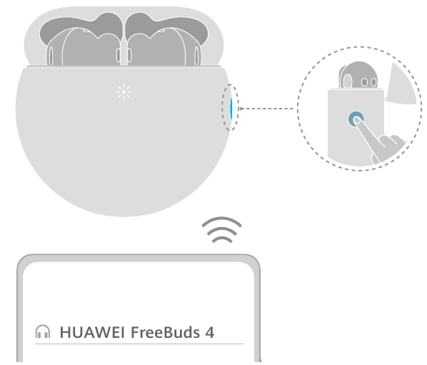 HUAWEI - FreeBuds 4 - Ulanish Ulanish