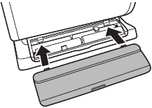Omron - HEM-7600T - Установка батареек - Шаг 3 Установка батареек - Шаг 3