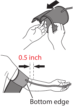 Omron - BP7900 - Fest armmansjetten - Trinn 2 Fest armmansjetten - Trinn 2