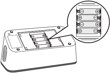 Omron - BP7900 - Installer batterier - Trinn 2 Installer batterier - Trinn 2