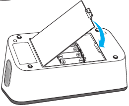 Omron - BP7900 - Installer batterier - Trinn 3 Installer batterier - Trinn 3