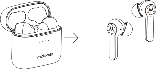 Motorola - MOTOBUDS ANC - Emparejamiento Emparejamiento