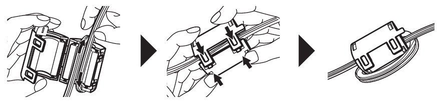 LG - SJ2 - About Ferrite Core (Optional) About Ferrite Core (Optional)