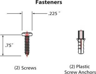 goCoax - WF-803M - Pemasangan di dinding - Langkah 1 Pemasangan di dinding - Langkah 1