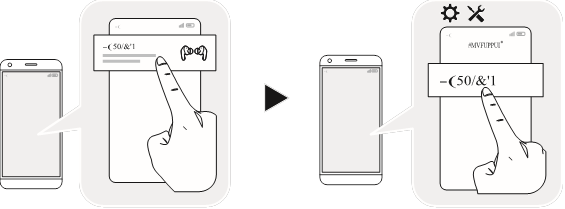 LG - TONE Free TONE-FP6 - Koppeln und Verbinden - Erste Kopplung - Schritt 2 Koppeln und Verbinden - Erste Kopplung - Schritt 2