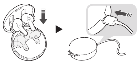 LG - TONE Free TONE-FP6 - Kabelgebundenes Laden Kabelgebundenes Laden