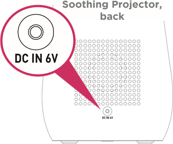 Project Nursery - Soothing Projector - Plug in Chomeka