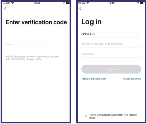 Home Venus - Smart Bulb - Login Login