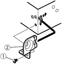 Pioneer - MVH-S520BT - DIN Mount Installation - Using the Bracket - Step 2 DIN Mount Installation - Using the Bracket - Step 2