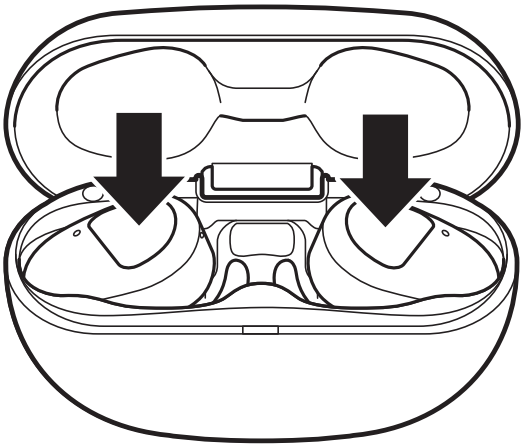 Sony - WF-SP800N - Udhëzime të shpejta Hapi 5 Udhëzime të shpejta Hapi 5