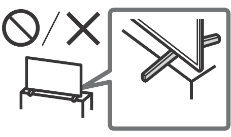 Sony - BRAVIA KD-75X75CH - Zapobieganie przewróceniu się telewizora Krok 2 Zapobieganie przewróceniu się telewizora Krok 2