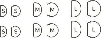 Aiwa - Prodigy Air 2 - Blazinice za ušesa Blazinice za ušesa