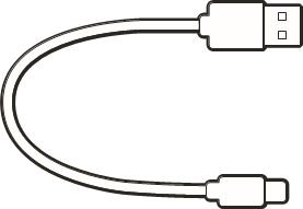 Aiwa - Prodigy Air 2 - USB Type C polnilni kabel USB Type C polnilni kabel