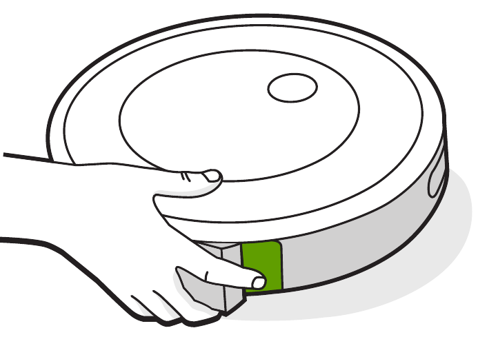 iRobot - Roomba j7 - Kuondoa taka Hatua ya 1 Kuondoa taka Hatua ya 1