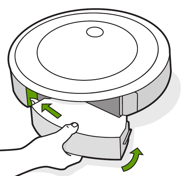 iRobot - Roomba j7 - Kuondoa taka Hatua ya 3 Kuondoa taka Hatua ya 3