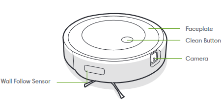 iRobot - Roomba j7 - Mtazamo wa juu Mtazamo wa juu