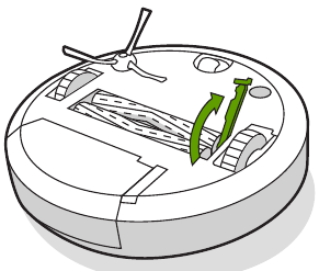 iRobot - Roomba j7+ - Limpieza de los cepillos multisuperficie Paso 1 Limpieza de los cepillos multisuperficie Paso 1