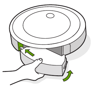 iRobot - Roomba j7+ - Vaciado del depósito Paso 3 Vaciado del depósito Paso 3