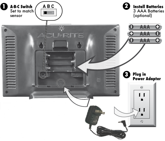 AcuRite - 02099 - Display Setup Display Setup