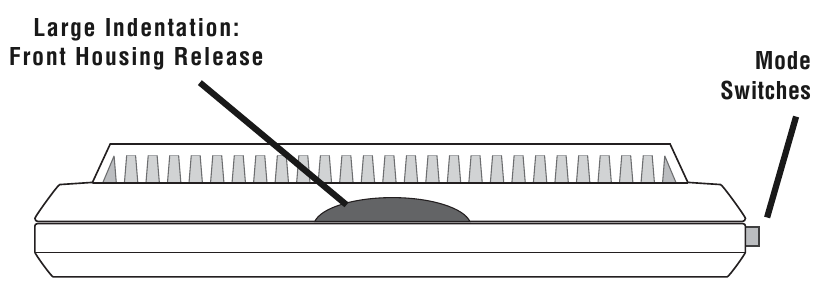LUX - TX9600TS - ТЕРМОСТАТТЫҢ ЖОҒАРҒЫ КӨРІНІСІ ТЕРМОСТАТТЫҢ ЖОҒАРҒЫ КӨРІНІСІ